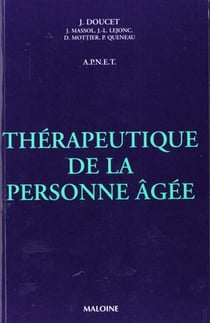 Therapeutique de la personne agee