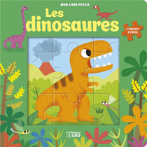 Mon livre puzzle : Les dinosaures
