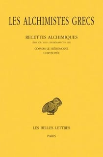 Les alchimistes grecs Tome 11