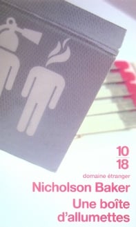 Une boîte d'allumettes