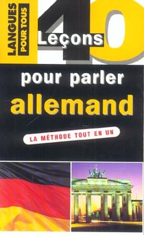 40 lecons pour parler allemand