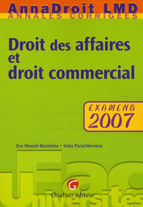 Annadroit 2007 - droit des affaires et droit commercial
