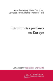Citoyennetés profanes en Europe