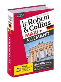 Robert & Collins Maxi+ allemand + Carte téléchargement NE