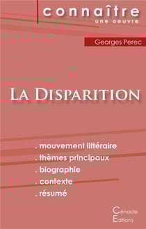 La disparition, de Georges Perec