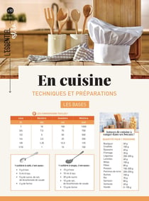 En cuisine : techniques et préparations