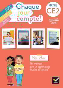 Chaque jour compte - Maths CE2 - Ed. 2025 - Fichier élève