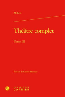 Théâtre complet Tome 3