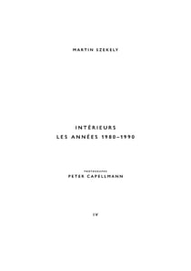 Intérieurs Tome 4 - les années 1980-1990