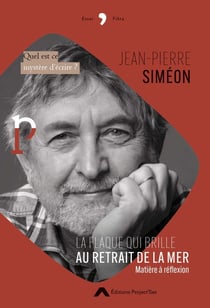 La flaque qui brille au retrait de la mer : matière à réflexion.