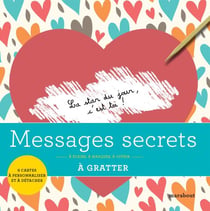 Livre a gratter- messages secrets