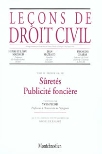 Suretes - publicite fonciere - 7eme edition - vol03