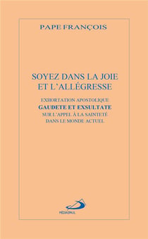 Soyez dans la joie et l'allégresse
