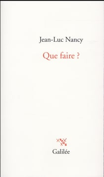 Que faire ?
