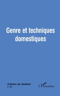 GENRE ET TECHNIQUES DOMESTIQUES