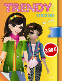 Trendy stickers pocket - jaune