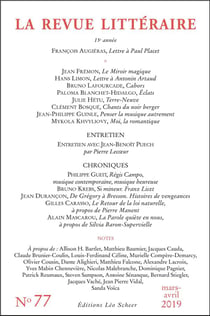 LA REVUE LITTERAIRE n.77