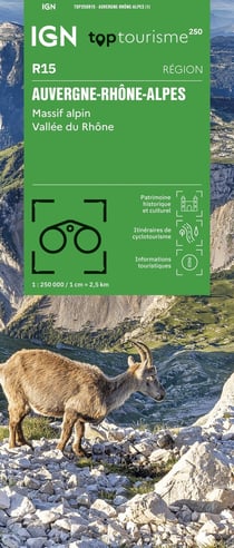TOP250R15 : Auvergne-Rhône-Alpes - Massif alpin - Vallée du Rhône
