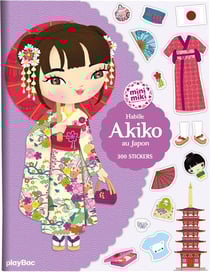 Minimiki - Stickers - Habille Akiko au Japon