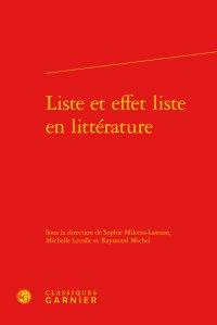 Liste effet liste en litterature
