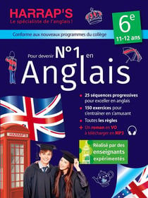 Harrap's Cahier de vacances : pour devenir n°1 en anglais - 6e