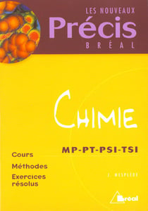 Precis chimie chimie mp pt psi