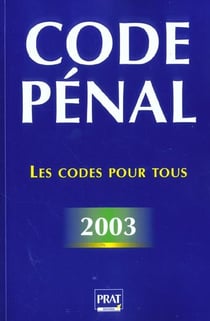 Code penal 2003