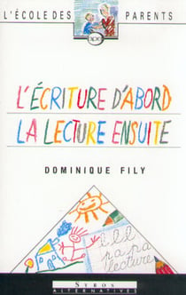 L'ecriture d'abord, la lecture ensuite