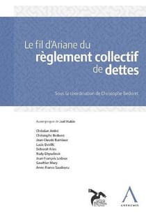 Le fil d'Ariane du règlement collectif de dettes