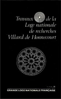 Travaux de la loge nationale de recherches villard de honnecourt  n°18