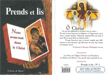 Prends et lis Tome 1 : nous avons tout dans le Christ