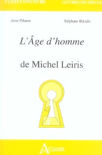 L'âge d'homme de Michel Leiris