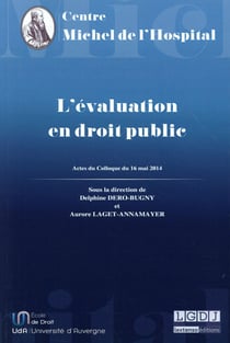 L'évaluation en droit public