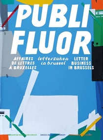 Publi fluor, affaires de lettres à Bruxelles