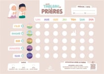 Mon tableau de prières