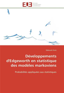 Developpements d'edgeworth en statistique des modeles markoviens - probabilites appliquees aux stati