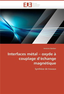 Interfaces metal  oxyde a couplage d'echange magnetique