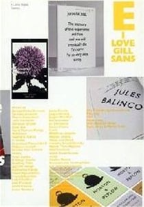 I love type 05 - gill sans