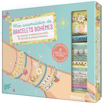 Mon accumulation de bracelets bohèmes : 8 bracelets colorés