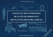Fascicule des conditions de levée de dormance des plantes bio-indicatrices