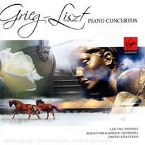 Grieg : concerto pour piano - 6 pièces lyriques - liszt : concerto pour piano n°2