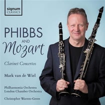 Phibbs & Mozart : Concertos pour clarinette