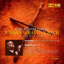 Bach, J-S : Magnificat et cantates