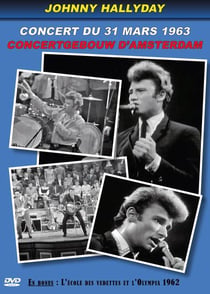 Johnny Hallyday - Concertgebouw d'Amsterdam : concert du 31 mars 1963
