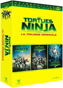 Les Tortues Ninja - La trilogie originale : Le Film + Le secret de la mutation + Les Tortues Ninja 3 : Nouvelle génération