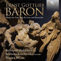 Ernst Gottlieb Baron : Musique pour luth et flûte à bec