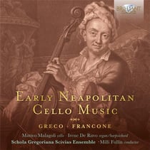Greco, Francone : Musique napolitaine baroque pour violoncelle