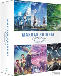 Makoto Shinkai Anthology - 5 films et 1 OAV : 5 Centimeters per Second + The Voices of a Distant + Voyage vers Agartha + The Garden of Words + Your Name. + Les Enfants du temps