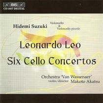 6 concertos pour violoncelle, cordes et basse continue