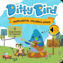 Ditty Bird : Livre musical bébé : 6 morceaux classiques - Piabo, guitare, violon, twinkle, twinkle little star